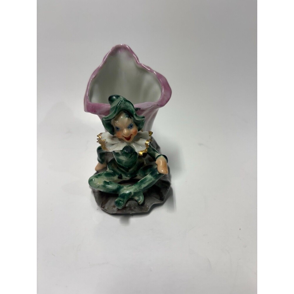 Vintage ACME Pixie Elf Planter Made in Occupied Japan 1947-1952 - Damaged